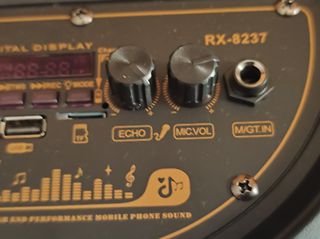 Ηχείο Bluetooth με karaoke και AUX IN-thumb-4