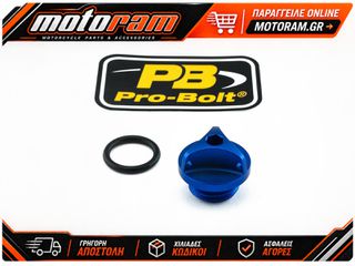 PRO BOLT CAP OIL FILLER ALUM BMW BLUE OFCH10B
