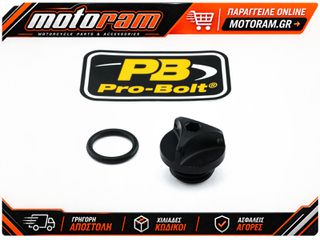 PRO BOLT CAP OIL FILLER ALUM BMW BLACK OFCH10BK