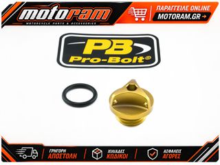 PRO BOLT CAP OIL FILLER ALUM BMW GOLD OFCH10G