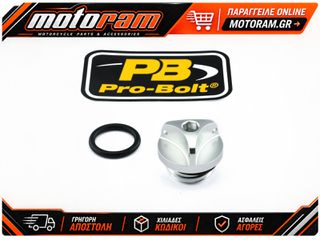 PRO BOLT CAP OIL FILLER ALUM BMW SILVER OFCH10S