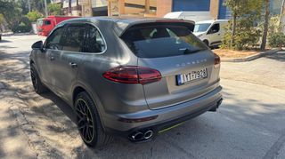 Porsche Cayenne 2016 Panorama Οθονες Acc Καφε Δερμα Full service Porsche bosganas
