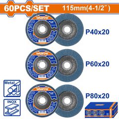 WADFOW - ΣΕΤ ΠΟΛΥΠΤΕΡΑ ΓΥΑΛΙΣΜΑΤΟΣ 115mm 60ΤΕΜ (WYL1355)