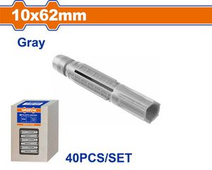 WADFOW - ΒΙΣΜΑ ΠΛΑΣΤΙΚΟ PE UNIVERSAL 10X62mm 40TEM (WXTFA61)