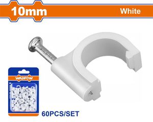 WADFOW - ΡΟΚΑ ΣΤΗΡΙΞΗΣ ΚΑΛΩΔΙΩΝ 10mm 60ΤΕΜ (WFQ1K10)