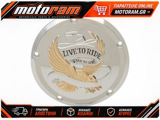 DRAG SPECIALTIES COVER DRBY LTR 16-22 GLD D33-0110GA