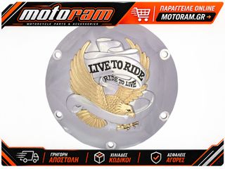 DRAG SPECIALTIES CVR DRBY LTR GLD 04-22XL 33-0067CGA