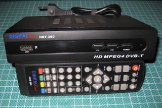Ψηφιακός δέκτης DIGITAL LINE HDT-360 HD MPEG4 DVB-T