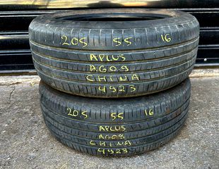 205/55R16 Aplus Μεταχειρισμένα DOT4923
