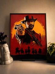 Red Dead Redemption – Western Διακοσμητικό Κάδρο