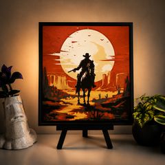 Red Dead Redemption – Western Διακοσμητικό Κάδρο