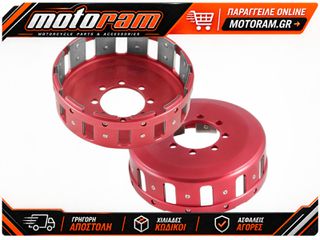 BARNETT CLUTCH BASKET DUCATI RED 321-25-01812