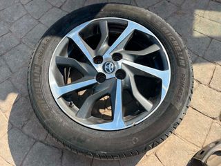 4x100 TOYOTA YARIS HYBRID ΔΥΟ (2) ΖΑΝΤΕΣ 6x16 et48 ΤΙΜΗ ΤΕΜΑΧΙΟΥ