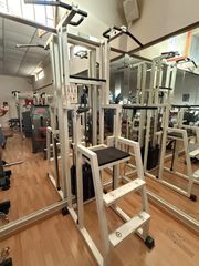 Isotonic Technogym μονόζυγο κ δίζυγο
