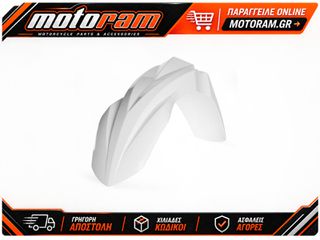 CYCRA FRONT FENDER REPLICA WHITE KAW 1CYC-1574-30