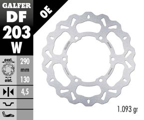 GALFER BRAKE DISC WAVE FIXED DF203W-thumb-1