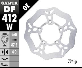 GALFER BRAKE DISC WAVE FIXED DF412W-thumb-1