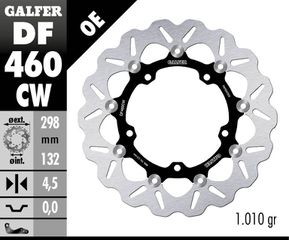 GALFER BRAKE DISC WAVE FLOAT DF460CW-thumb-1