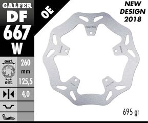 GALFER BRAKE DISC WAVE FIXED DF667W-thumb-1