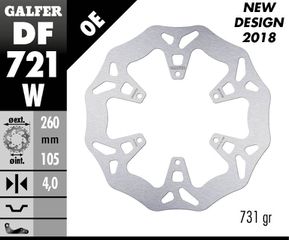 GALFER BRAKE DISC WAVE FIXED DF721W-thumb-1