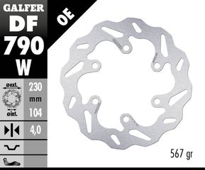 GALFER BRAKE DISC WAVE FIXED DF790W-thumb-1