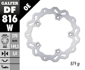 GALFER BRAKE DISC WAVE FIXED DF816W-thumb-1