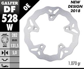 GALFER BRAKE DISC WAVE FIXED DF528W-thumb-1