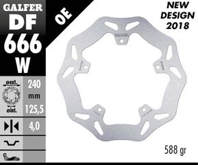 GALFER BRAKE DISC WAVE FIXED DF666W-thumb-1