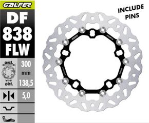 GALFER BRAKE DISC FLOAT WAVE DF838FLW