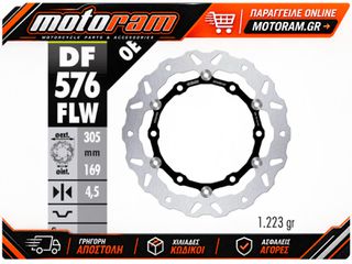 GALFER BRAKE DISC FLOAT WAVE FR DF576FLW