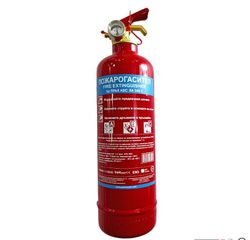 Πυροσβεστήρας Ξηράς Κόνεως 1Kg Με Μανόμετρο