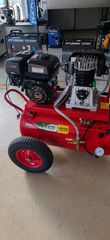 AMICO 100/515 - Αεροσυμπιεστής 100Lt με Κινητήρα Βενζίνης HWASDAN H210 - 6.5Hp-thumb-1
