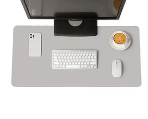 Θερμαινόμενη επιφάνεια - mousepad γραφείου 60x36εκ, γκρι