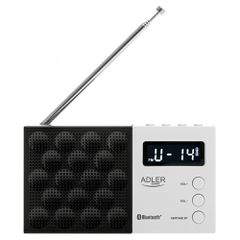 Φορητό ψηφιακό ραδιόφωνο Adler FM Bluetooth USB/SD