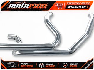 S CYCLE HEADPIPES DL CHR 95-08FLT 550-0003A