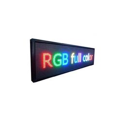 Πινακίδα LED - Διπλής όψης - RGB - 167cm×23cm - IP67 - 033333