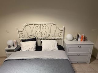 Κρεβάτι IKEA με στρώμα-thumb-1