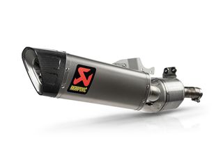 AKRAPOVIC MUFFLER SLIP-ON TI/CF F900R/XR S-B9SO2-HAPLT