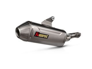 AKRAPOVIC MUFFLER SLIP-ON TITANIUM CFMOT S-CF8SO3-HFTT