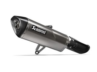 AKRAPOVIC MUFFLER SS/CF TRICITY 300 S-Y3SO8-HRSS