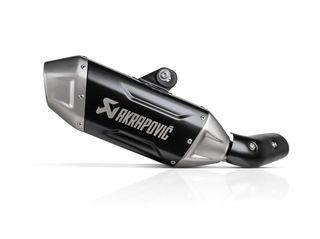 AKRAPOVIC MUFFLER SLIP-ON STAINLESS STEE S-B4SO4-HHLSSBL