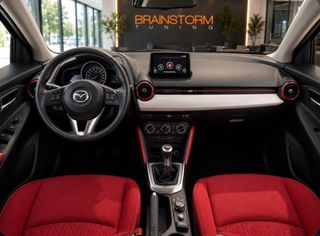 Mazda 2 2015 ΕΡΓΟΣΤΑΣΙΑΚΟ SPECIAL EDITION ΚΟΚΚΙΝΟ ΕΣΩΤΕΡΙΚΟ Nr. 286-thumb-3