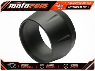 BASSANI XHAUST ENDCAP BLACK 3.5 MEG BESMU