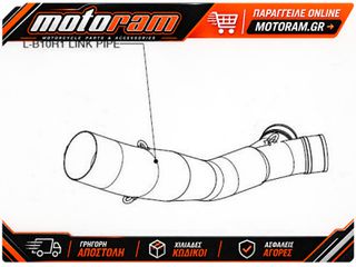 AKRAPOVIC LINK PIPE SS Z750 L-K7SO2