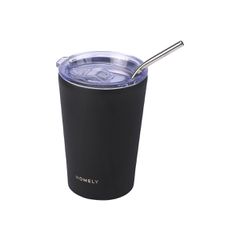 ΘΕΡΜΟΣ ΠΟΤΗΡΙ MUG HOMELY 400ml SAVE THE AEGEAN MIDNIGHT BLACK ESTIA