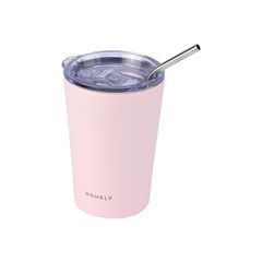 ΘΕΡΜΟΣ ΠΟΤΗΡΙ MUG HOMELY 400ml SAVE THE AEGEAN ROSE QUARTZ ESTIA