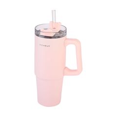 ΘΕΡΜΟΣ ΠΟΤΗΡΙ STRAW TUMBLER XL 900ml SAVE THE AEGEAN ROSE QUARTZ ESTIA