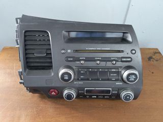 RADIO-CD XEIΡΙΣΤΗΡΙΑ ΚΛΙΜΑΤΙΣΜΟΣ HONDA CIVIC-FD JAPAN 2006-2011