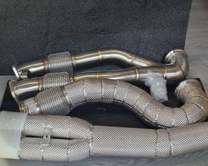 Bolt on Down Pipe για όλα τα hot group VAG - BMW με μόνωση σε απίστευτες τιμές με κορυφαία ποιότητα