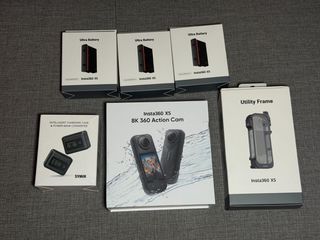 Insta360 X5 με υπόλοιπο εγγύησης και πολλά έξτρα